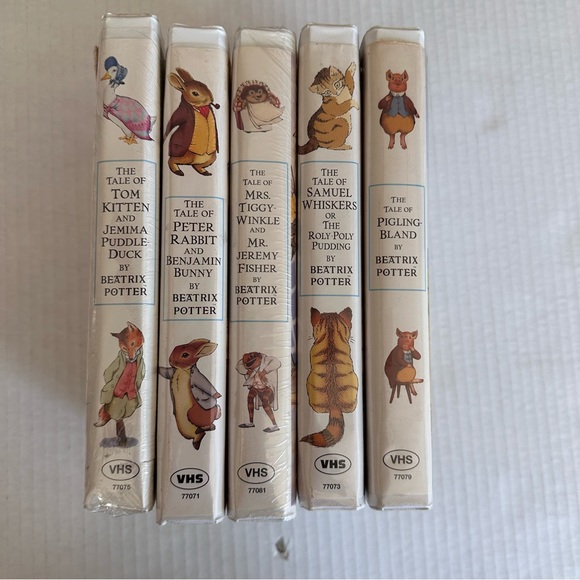 The tale of Peter Rabbit and Friends VHS Tapes - Picture 5 of 5
